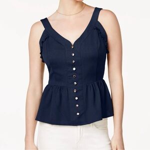 Maison Jules women’s navy blue top size XXL